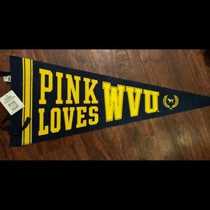 VS PINK COLLEGIATE PENNANT